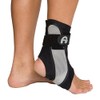Aircast A60 Ankle Support Brace, Left Foot, Black, Small (Shoe