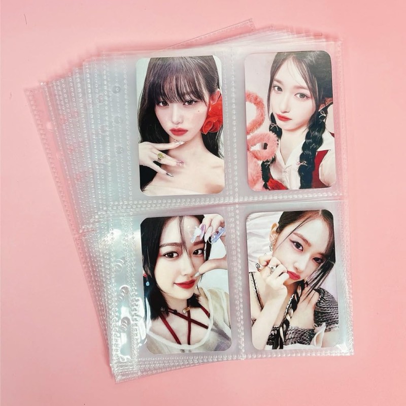 A5 Kpop Photocard Binder with 240 Pockets, Photocard Holder Album