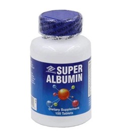 Nu-Health 8 bottles of Super Albumin 100 Tablets Dietary Supplement 8×100 = 800 tablets