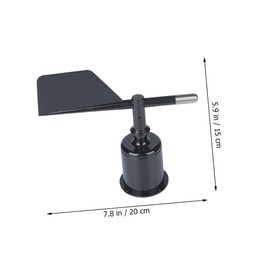 Outanaya Wind Indicator Shell Durable Abs Protector for Wind Anemometer Lightweight Portable Accurate Measurement for Weather Stations and Environmental Observation