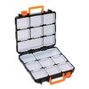 EMENTOL Tool Organizer Box with 16 Compartments, Durable Plastic Storage