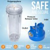 Ronaqua 10" Clear Standard Whole House Water Filter System 20