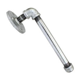 CMI Inc - 3/4 inch x 66 Industrial Steel Galvanized Pipe Assorted Pack – Includes 3/4" Galvanized Threaded Pipe Nipples and Fittings, Perfect for DIY Home Furniture, Decor, and Shelving