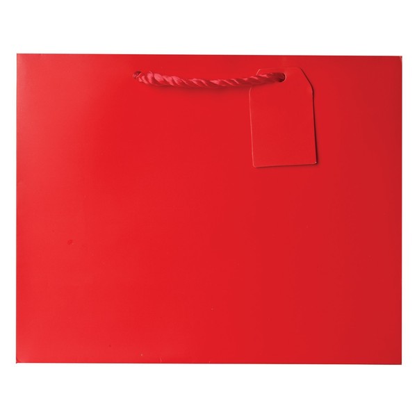Gift Bags Red 12.5" x 10" x 5" 6 Per Case