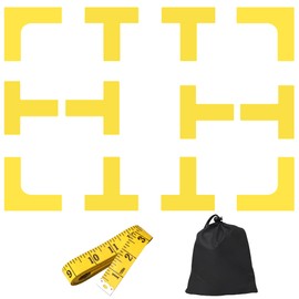 Anglekai 12P Pickleball Court Marking, Throw Down Pickleball Court Line