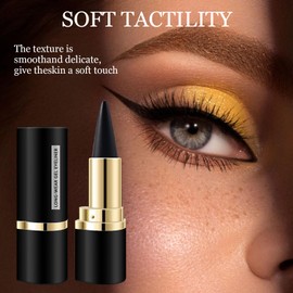 Waterproof Black Gel Eyeliner Cream for Bold Definition–Smudge Proof, Long-Lasting, Quick Drying Gel Eye Liner Pen for All-Day, Perfect for Everyday Looks, Work, Special Occasions Makeup