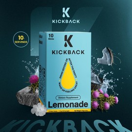 Kickback Hydration Hangover Prevention Stick Supplement - Natural Remedy for Hangovers