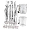 Iconikal 12-Pack Shot Glass Measuring Cup with Quick Clip on