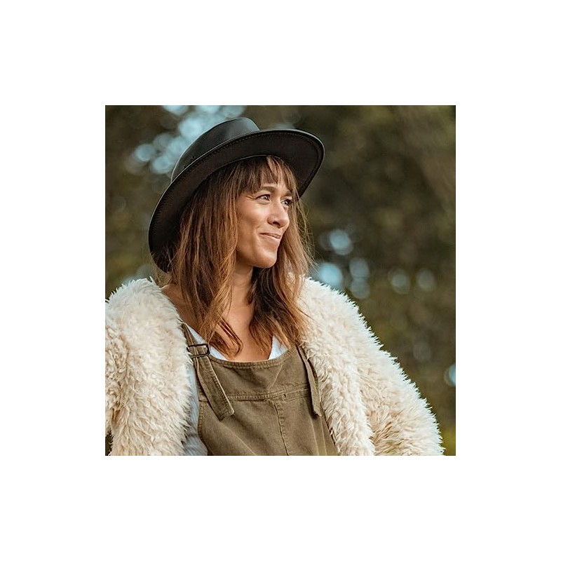 Jacaru Australia 1003 Swagman Hat, Black, Medium