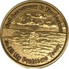 Acceptance is The Answer Beach Sunrise Bronze AA Medallion Chip
