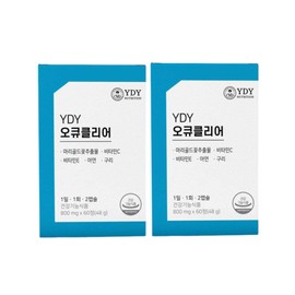 YDY OQClear Eye Nutrition Health 60 tablets (1 month supply) 2 boxes / YDY 오큐클리어 눈 영양 건강 60정 (1개월분) 2박스