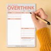 Knock Knock What (Not) to Overthink Pad: Daily Task Tracker