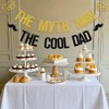 The Myth Man The Cool Dad Banner,Best Dad Ever,World's Best