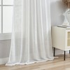VOILYBIRD Palma Linen Textured Semi Sheer Curtains Grommet Linen Drapes