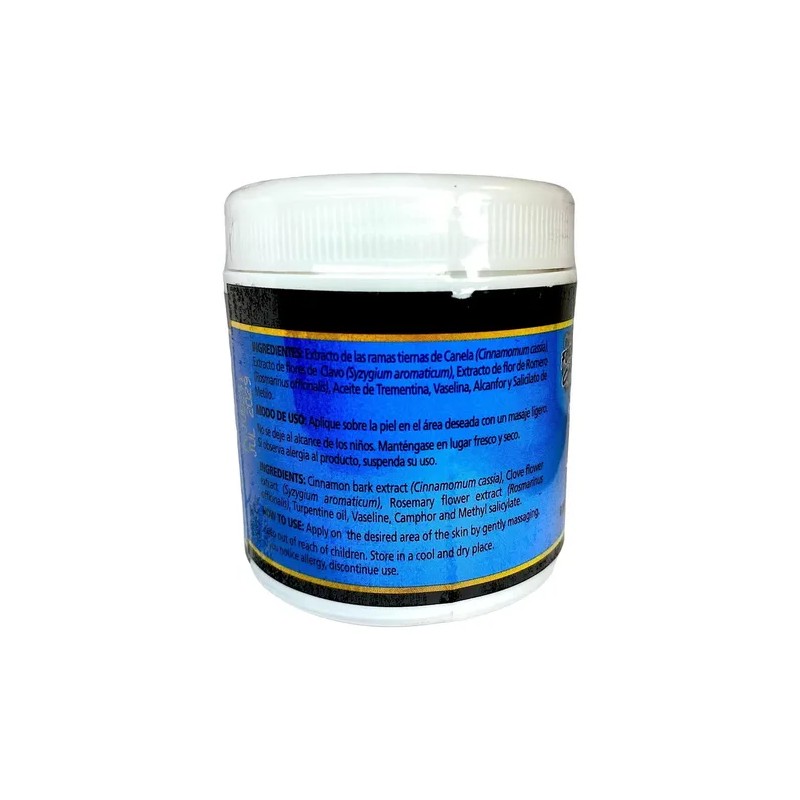 Pomada El Viejito Canela Clavo Trementina Romero 125gr