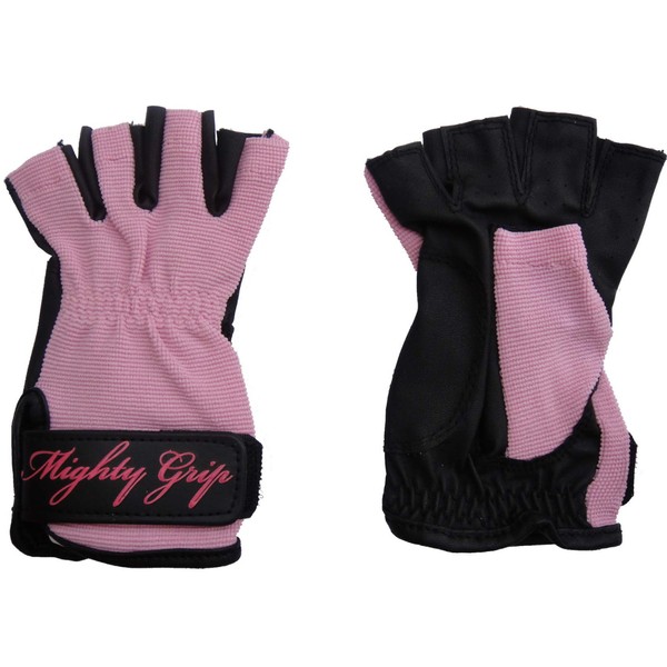 Mighty GripPole Dance Gloves White Non Tacky (Small)