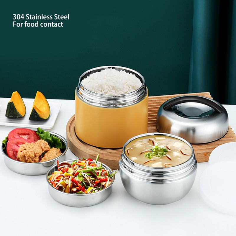 1.5L Thermal Lunch Box 304 Stainless Steel Leakage Proof Multi