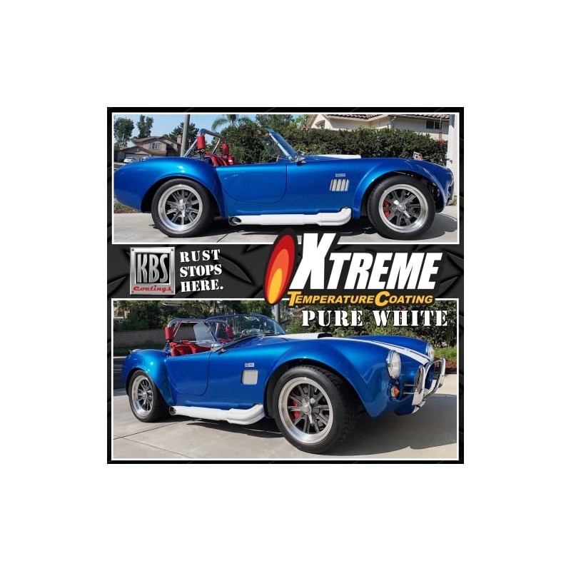 KBS Coatings 65328 Pure White Xtreme Temperature Coating - 1