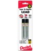 Pentel Super Hi-Polymer Lead Refill 0.2mm, Super Fine, HB, 12ct.