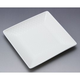 Wedgwood Geo 1053102 Small Square Plate, Plate, Approx. 5.7 inches (14.5 cm), Wedding Gift, Gift