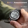 Hearkent Talking Watch for Elderly, Large Digits Watch Easy to