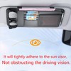 Large Sun Visor Organizer Holder - Car/Truck, Document Holder for