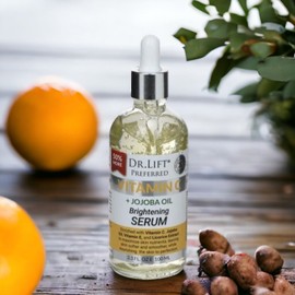 Dr. Lift Preferred  Vitamin C+ Jojoba Oil Brigthening FACE ANTIAGING Serum 3.3oz
