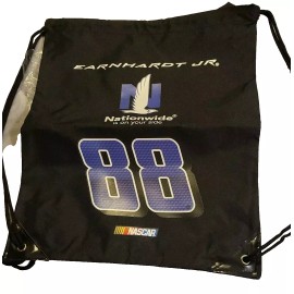 nascar Dale Earnhardt JR. #88 Nascar Racing Cinc Drawstring Backpack Bag 18 X 14 New