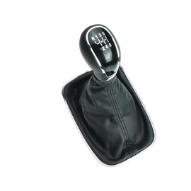 Gear Knob Gear Stick Boot Frame Compatible with Vauxhall Insignia 2008-15 6 Speed Stitching Black