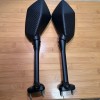 Unbranded Pair Side Rear View Mirrors For KAWASAKI NINJA 650R
