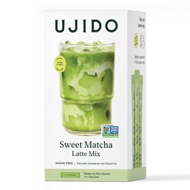 Ujido Matcha Green Tea Powder Sweetened with Monk Fruit