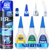 CA Glue with Activator Kit (3 x 0,84 oz. Delgado-Medio-Grueso