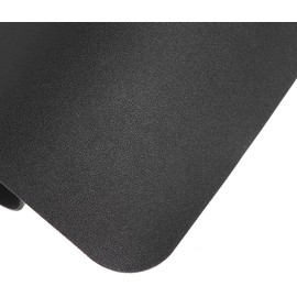 Alfombrilla de Ratón para Ordenador de Cuero Sintético Negro Antideslizante y Resistente al Agua para Escritorio en Casa y Oficina