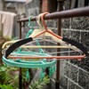 DOITOOL Pack of 10 Hangers, Shoulder Support, Padded Hangers for