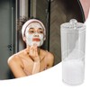 Thyonta Transparent Cotton Pads Storage - Double Layer Make Up