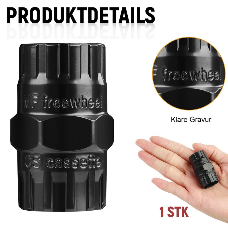 Honosen Sprocket Puller 2 in 1, Bicycle Sprocket & Cassette