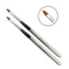 The Beauty Gallery Rejuvera Portable Lip Brush (Lip Brush) Set of 2 / 더뷰티갤러리 레쥬베라 휴대용 립 브러쉬 (립 솔) 2개 세트