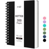 RETTACY A5 Dotted Notebook, Bullet Dot Grid Journal, Wirebound Spiral
