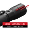 COAST HX5 360 Lumen LED Flashlight, Pure Beam Focusing, Slide