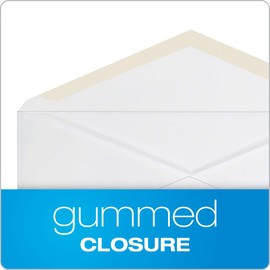 Columbian #10 Envelopes, Gummed Seal, Executive Business, 4-1/8 x 9-1/2 Inches, White, 500 Per Box (CO125)