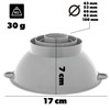 KADAX Plastic Jar Filler Funnel Funnel for Filling Mason Jars