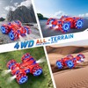 COOWIN Spider Double Sided 4WD Off-Road 360° Rotating Remote Control