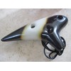 Ceramic Ocarina - Black & White (Panda) w. Crackle Soprano
