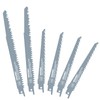 Hychika Reciprocating Saw Blades, 6-Piece Reciprocating Saw Blades Wood for