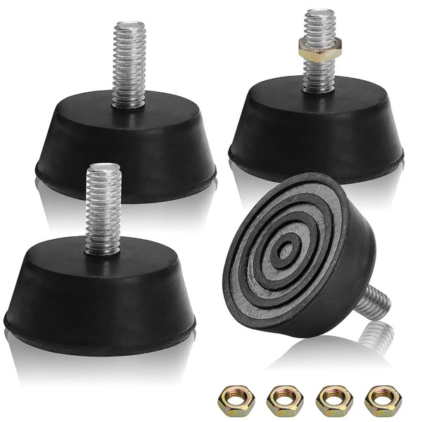 Fzyisw Pack of 4 Adjustable Furniture Feet, M6 x 32
