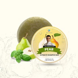 HandMade Shampoo Bar – Natural Shampoo Bar and conditioner For Dry Hair, Hair Nourishment, Prevents Spilt Ends With Plant Based Hydrating SLS Free Shampoo Bar (Pear)