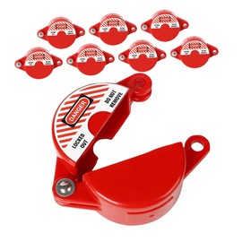 Hohopeti Valve Handle Lockout System Outdoor Water Spigot Gas Valve Lockout Device for Industrial Safety