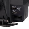 Black Vehicle HUD Display Multifunction OBD HUD Gauge 9 Alarm