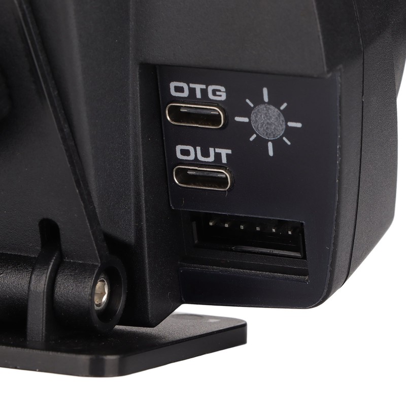 Black Vehicle HUD Display Multifunction OBD HUD Gauge 9 Alarm