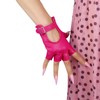 DooWay Women's Short Leather Driving Gloves Gloves Rose Pink Genuine